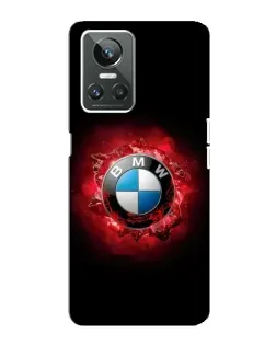 Чехол для Realme GT Neo 3 с картинкой «Логотип BMW — вспышка» Чехол для Realme GT Neo 3 с картинкой «Логотип BMW — вспышка»