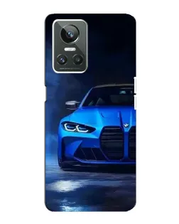 Чехол для Realme GT Neo 3 с картинкой «Голубая BMW M4» Чехол для Realme GT Neo 3 с картинкой «Голубая BMW M4»
