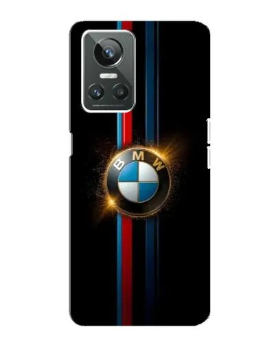 Чехол для Realme GT Neo 3 с картинкой «BMW M-Power неон»