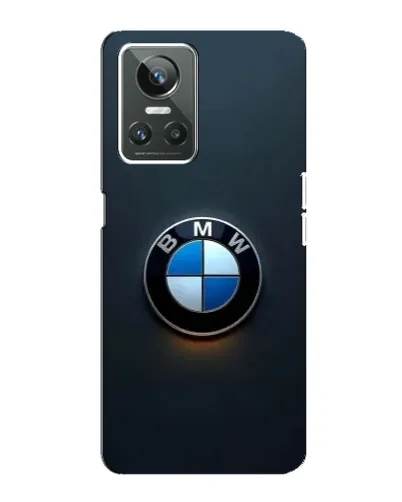 Чехол для Realme GT Neo 3 с картинкой «Логотип BMW — минимализм»
