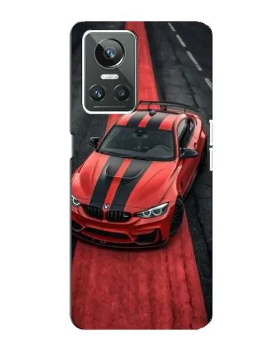 Чехол для Realme GT Neo 3 с картинкой «BMW на красной дорожке»