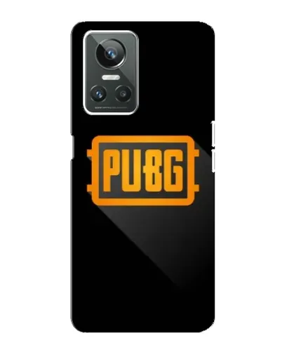 Чехол для Realme GT Neo 3 с картинкой «PUBG — рамка лого»