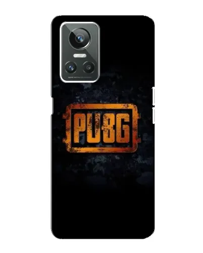 Чехол для Realme GT Neo 3 с картинкой «PUBG — золотой логотип»