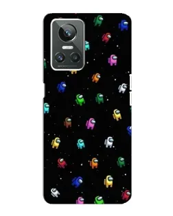 Чехол для Realme GT Neo 3 с картинкой «Экипаж Among Us» Чехол для Realme GT Neo 3 с картинкой «Экипаж Among Us»