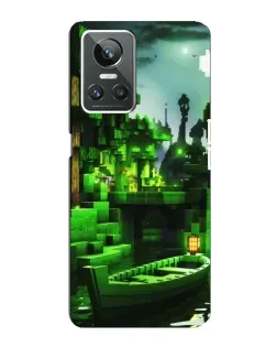 Чехол для Realme GT Neo 3 с картинкой «Minecraft лесной пейзаж» Чехол для Realme GT Neo 3 с картинкой «Minecraft лесной пейзаж»
