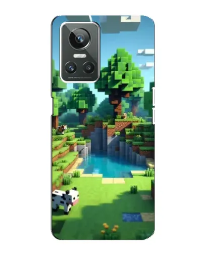 Чехол для Realme GT Neo 3 с картинкой «Minecraft летний день» Чехол для Realme GT Neo 3 с картинкой «Minecraft летний день»