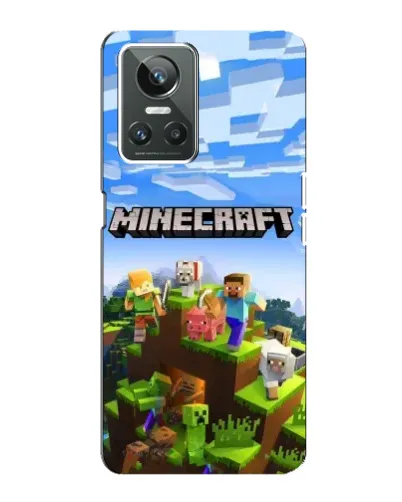 Чехол для Realme GT Neo 3 с картинкой «Minecraft классический мир» Чехол для Realme GT Neo 3 с картинкой «Minecraft классический мир»