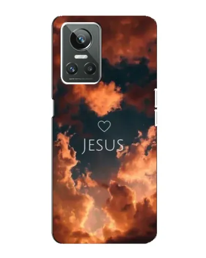 Чехол для Realme GT Neo 3 с картинкой «Сияние Имени Jesus»