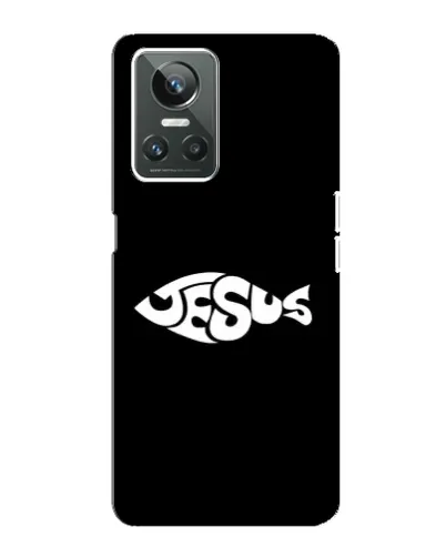 Чехол для Realme GT Neo 3 с картинкой «Рыба Jesus» Чехол для Realme GT Neo 3 с картинкой «Рыба Jesus»