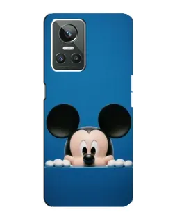 Чехол для Realme GT Neo 3 с картинкой «Микки выглядывает»