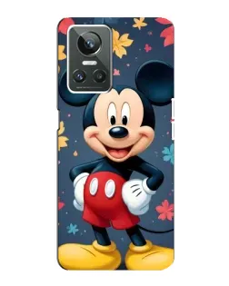 Чехол для Realme GT Neo 3 с картинкой «Осенний Mickey Mouse»