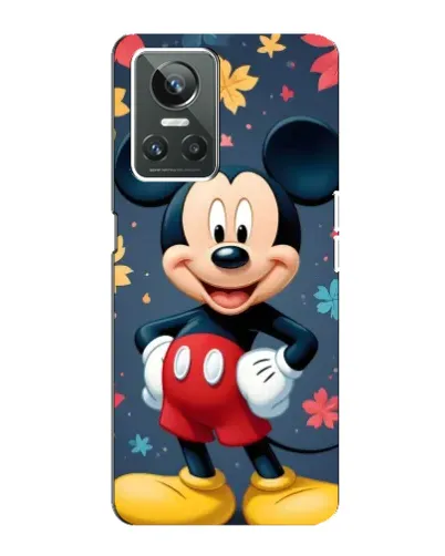 Чехол для Realme GT Neo 3 с картинкой «Осенний Mickey Mouse»
