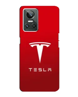 Чехол для Realme GT Neo 3 с картинкой «Tesla Red Classic»