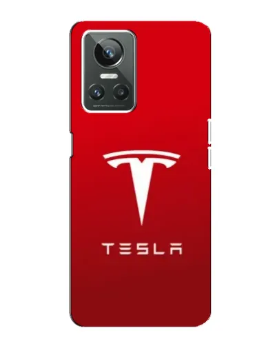 Чехол для Realme GT Neo 3 с картинкой «Tesla Red Classic»
