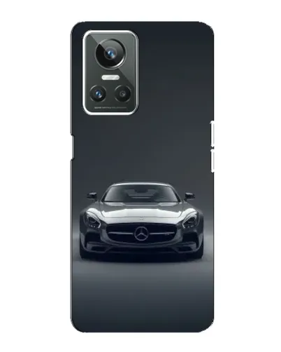 Чехол для Realme GT Neo 3 с картинкой «Mercedes на черном»