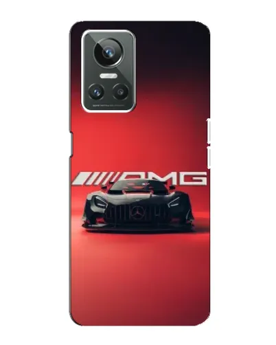 Чехол для Realme GT Neo 3 с картинкой «Mercedes AMG — красная линия»