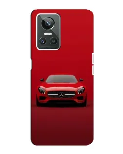 Чехол для Realme GT Neo 3 с картинкой «Красный Mercedes AMG»