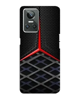 Чехол для Realme GT Neo 3 с картинкой «Mercedes Carbon Grid»