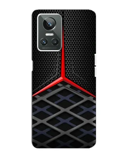 Чехол для Realme GT Neo 3 с картинкой «Mercedes Carbon Grid»