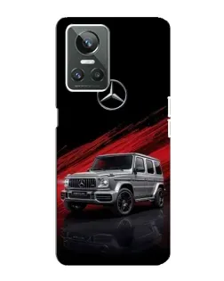 Чехол для Realme GT Neo 3 с картинкой «Mercedes G-Class красный»