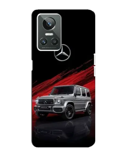 Чехол для Realme GT Neo 3 с картинкой «Mercedes G-Class красный»