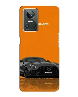 Чехол для Realme GT Neo 3 с картинкой «Оранжевый Mercedes AMG»