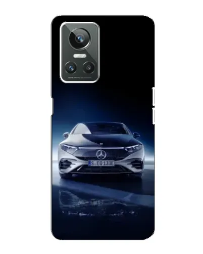 Чехол для Realme GT Neo 3 с картинкой «Ночной Mercedes EQ»