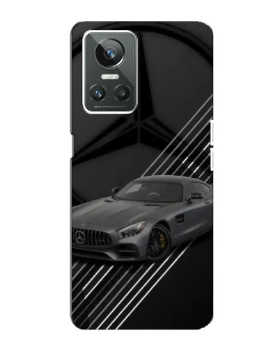 Чехол для Realme GT Neo 3 с картинкой «Mercedes AMG — графика»