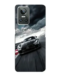 Чехол для Realme GT Neo 3 с картинкой «Гоночный Mercedes AMG»