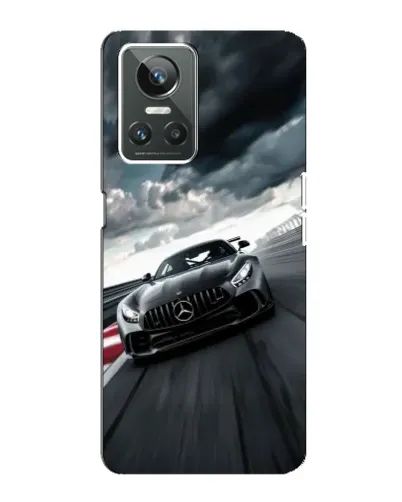 Чехол для Realme GT Neo 3 с картинкой «Гоночный Mercedes AMG»