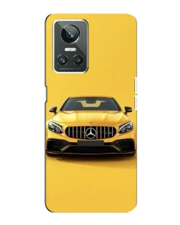 Чехол для Realme GT Neo 3 с картинкой «Желтый Mercedes GT»