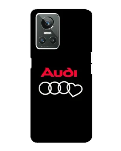 Чехол для Realme GT Neo 3 с картинкой «Логотип Audi Heart»