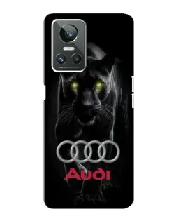 Чехол для Realme GT Neo 3 с картинкой «Пантера и Audi» Чехол для Realme GT Neo 3 с картинкой «Пантера и Audi»