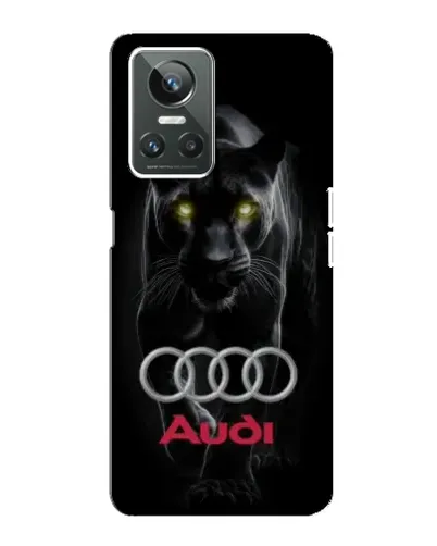 Чехол для Realme GT Neo 3 с картинкой «Пантера и Audi»