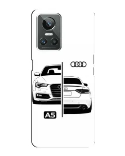 Чехол для Realme GT Neo 3 с картинкой «Audi — контрастный дизайн» Чехол для Realme GT Neo 3 с картинкой «Audi — контрастный дизайн»