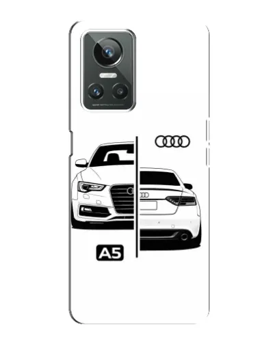 Чехол для Realme GT Neo 3 с картинкой «Audi — контрастный дизайн»