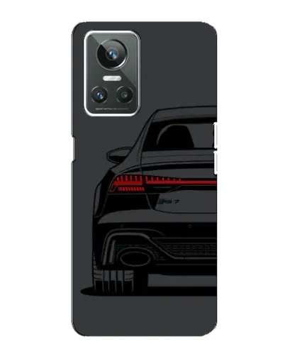 Чехол для Realme GT Neo 3 с картинкой «Задняя часть Audi — арт»