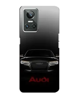 Чехол для Realme GT Neo 3 с картинкой «Audi — градиентный контур» Чехол для Realme GT Neo 3 с картинкой «Audi — градиентный контур»
