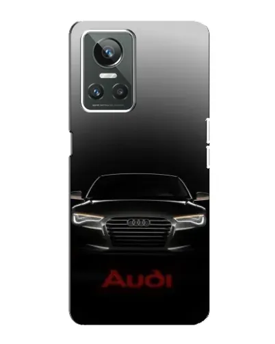 Чехол для Realme GT Neo 3 с картинкой «Audi — градиентный контур»