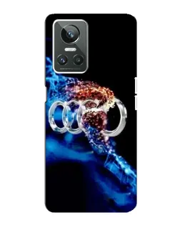 Чехол для Realme GT Neo 3 с картинкой «Энергия лого Audi» Чехол для Realme GT Neo 3 с картинкой «Энергия лого Audi»