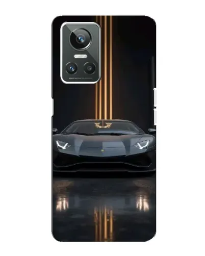 Чехол для Realme GT Neo 3 с картинкой «Lamborghini золотые линии» Чехол для Realme GT Neo 3 с картинкой «Lamborghini золотые линии»