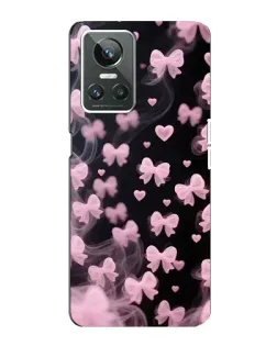 Чехол для Realme GT Neo 3 с картинкой «Неоновое кружево»