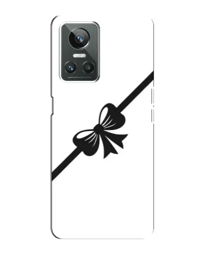 Чехол для Realme GT Neo 3 с картинкой «Диагональный бант»