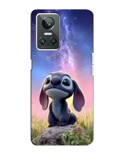 Чехол для Realme GT Neo 3 с картинкой «Стич на рассвете» Чехол для Realme GT Neo 3 с картинкой «Стич на рассвете»