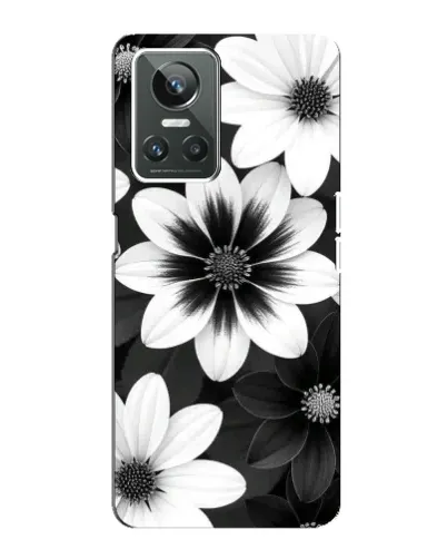 Чехол для Realme GT Neo 3 с картинкой «Монохромные астры» Чехол для Realme GT Neo 3 с картинкой «Монохромные астры»