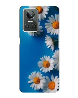 Чехол для Realme GT Neo 3 с картинкой «Белоснежные маргаритки»
