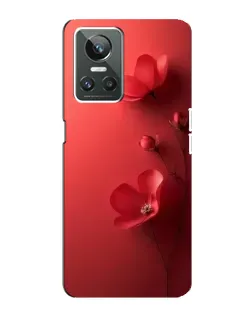 Чехол для Realme GT Neo 3 с картинкой «Маковые соцветия»