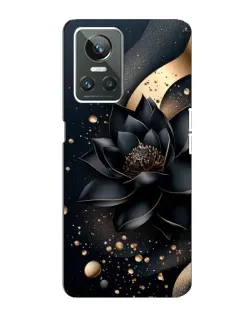 Чехол для Realme GT Neo 3 с картинкой «Черный лотос»