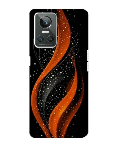 Чехол для Realme GT Neo 3 с картинкой «Огненная звездная волна»