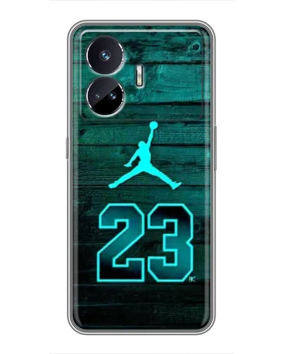 Чехол для Realme GT Neo 5 с картинкой «Jordan Cyan 23» Чехол для Realme GT Neo 5 с картинкой «Jordan Cyan 23»